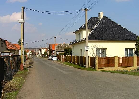 Severní část obce