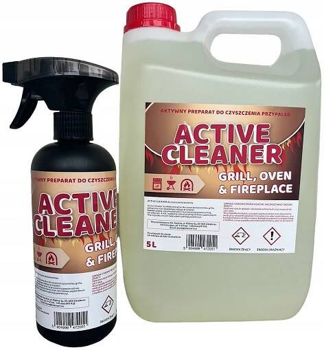 TEKUTINA NA PŘIPALOVÁNÍ KRBU ACTIVE CLEANER 5 L + SPREJ BONUS*