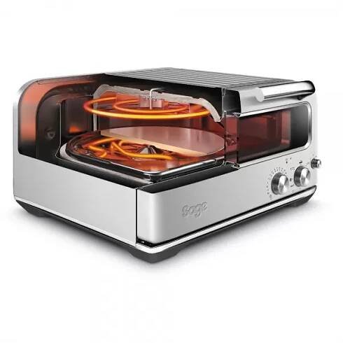 Kontaktní gril SAGE BGR840 + Pec na pizzu SAGE SPZ820BSS : Sage-eshop.cz