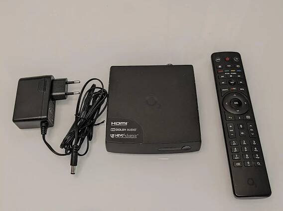 O2 TV Set top box