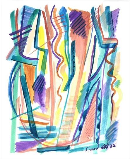 Gouache | Simon Cato Spang-Hanssen 