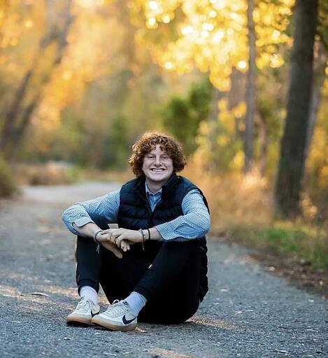 Running an organization can be no easy feat, and for senior Keegan Hicswa, his major goals as President of National Honor Society is to ensure a year of giving back to the community that is always so willing to help out others in need, displaying a trait that NHS adviser Tammy Schiermeister has seen grown over the last two years. “His maturity level has risen of course [from junior to senior year],” Mrs. Schermister said. “Even when you go from being a part of the presidency, when he was an officer last year, to now running it, you have to take on a lot of responsibility.” Photo Courtesy of Keegan Hicswa