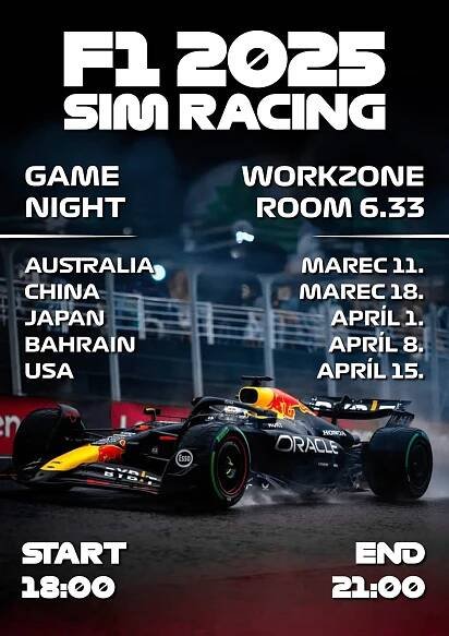 WorkZone: F1 2025 v ZS 2025/26 - Fakulta informatiky a informacnych technologii v Bratislave