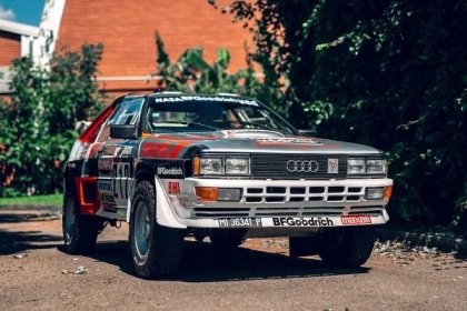 A 1986 Audi Quatro 'De Paoli' Dakar Rally Car is up for auction