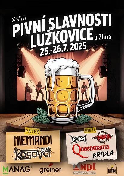 Pivní slavnosti Lužkovice 2025 - Pivomol