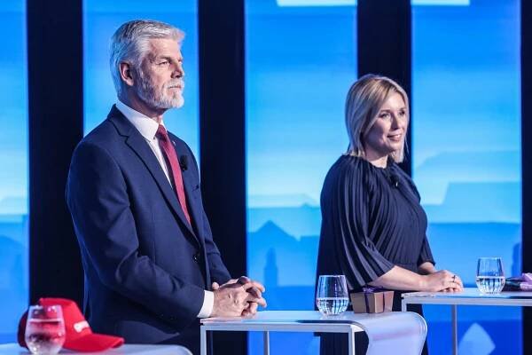 Petr Pavel a Danuše Nerudová v debatě na CNN Prima NEWS