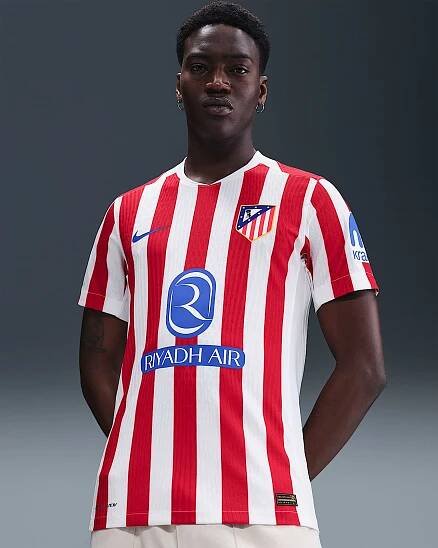 Pánský domácí fotbalový dres Nike Dri-FIT ADV Atlético Madrid Authentic 2025/26 Match