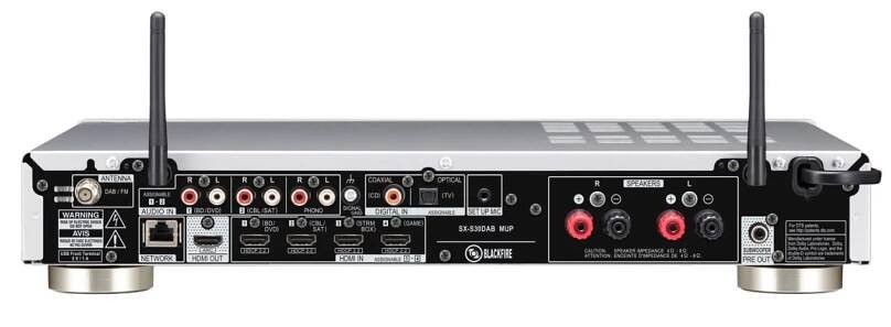 Pioneer SX-S30DAB-S stříbrný