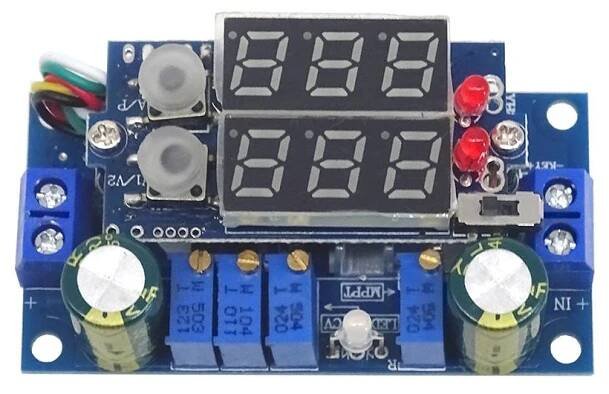 MPPT solární dobíječ 12V/24V, 5A
