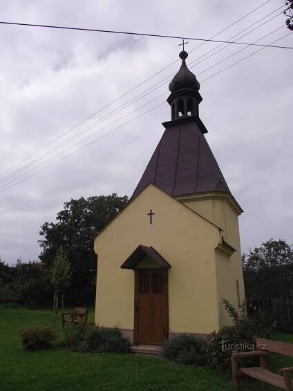 Nová Hradečná – kaple sv. Antonína Paduánského