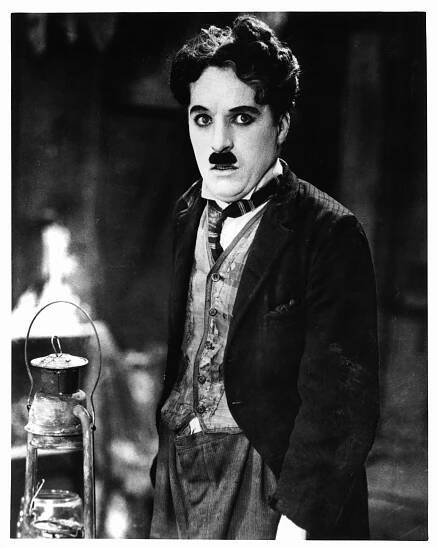 Fotografie Charles Chaplin In 'The Gold Rush'