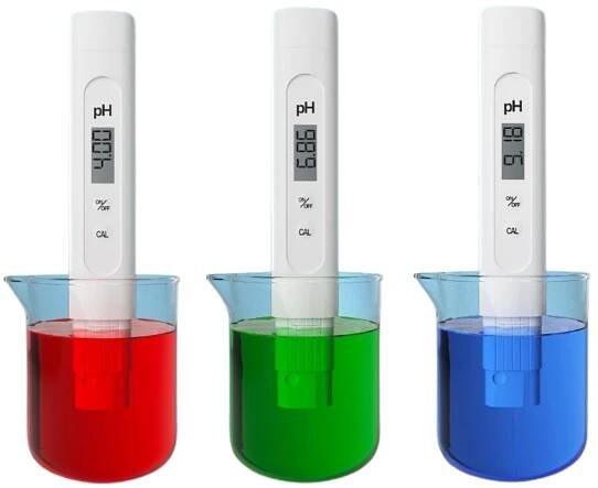 MĚŘIČ pH vody v akváriu TESTER kyseloměr akvária v kapalném bazénu PŘESNÝ Kód výrobce 75092612389073654