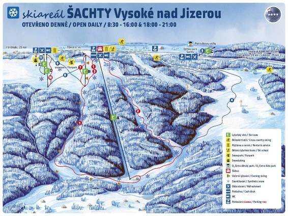 Lyžování v Krkonoších - ceny skipasů a provozní doby | SportCentral