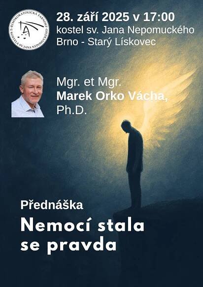 Přednáška: Marek Orko Vácha – Římskokatolická farnost u kostela sv. Jana Nepomuckého, Brno-Starý Lískovec