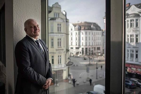 Náměstek primátora (Koalice SPOLU) Zbyněk Pražák při focení pro Deník, 10. února 2023, Ostrava.