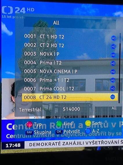 Levný FullHD DVB-T2 SetTopBox k TV