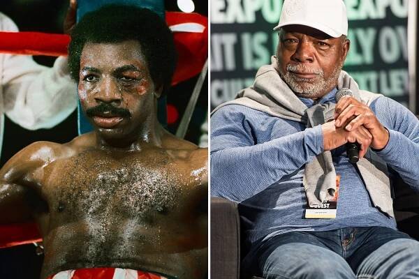 Carl, shown in Rocky, is still acting at the age of 75