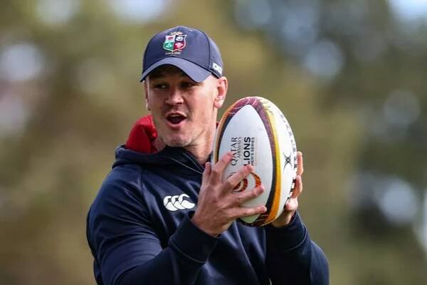Johnny Sexton on British and Irish Lions duty