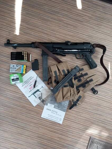Mp40 GSG 9mm P.A.K. expanz