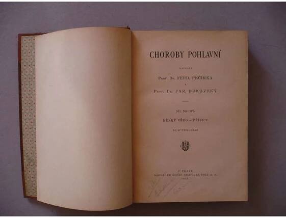 Choroby pohlavní II. Druhý díl: Měkký vřed - přijíce, syfilis