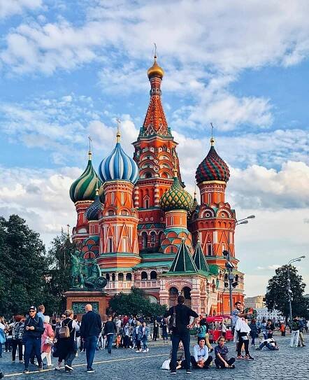 bezplatná Chrám Vasila Blaženého V Moskvě, Rusko Základová fotografie