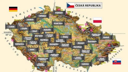 Top 30 pohádkových hradů a zámků České republiky