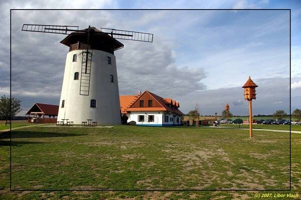 Bukovany - windmill replica