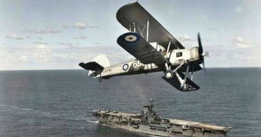 The Outdated Biplane That Helped Take Out the German Battleship Bismarck - Fairey Swordfish