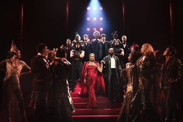 Rehearsal of the new musical The Devil Wears Prada in London