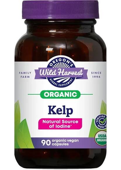 Oregon's Wild Harvest (OWH) Kelp 90ct