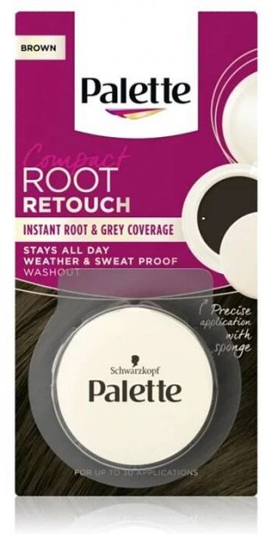 Schwarzkopf Palette Compact Root Retouch vlasový korektor Brown 3 g
