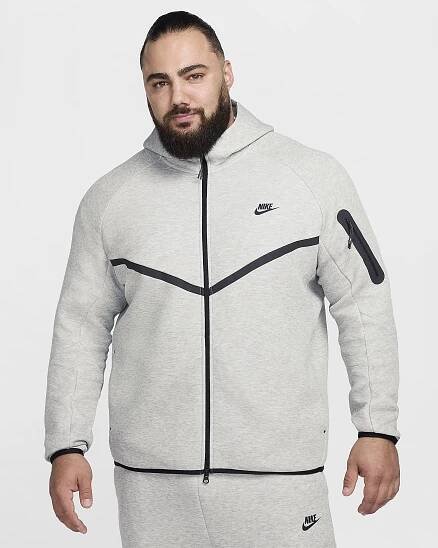 Pánská mikina Nike Tech Windrunner s kapucí a zipem po celé délce. Nike CZ