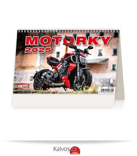 Stolní kalendář Motorky | Centrum digitálních služeb MINO