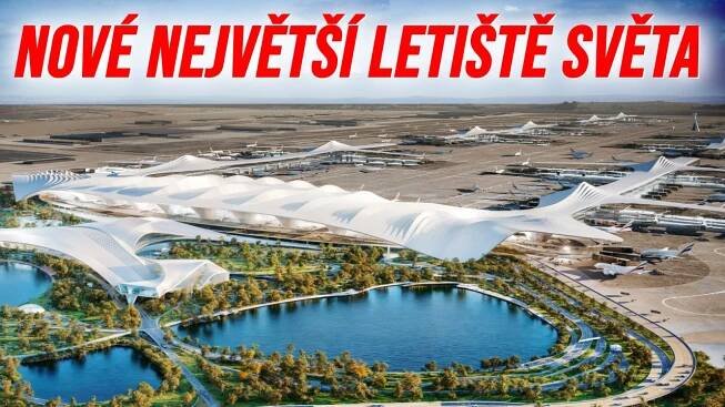 Jak bude vypadat největší letiště na světě pro 260 milionů cestujících?