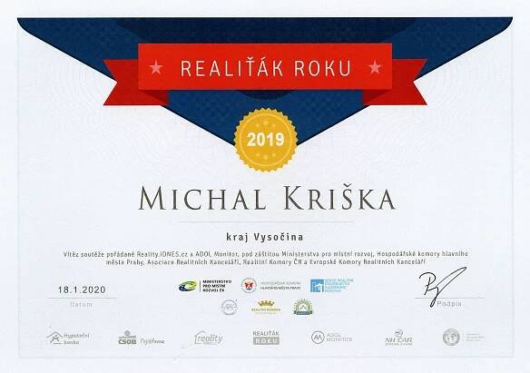 Certifikáty - Michal Kriška