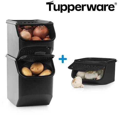 Tupperware PotatoSmart sada včetně OnionSmart a GarlicSmart
