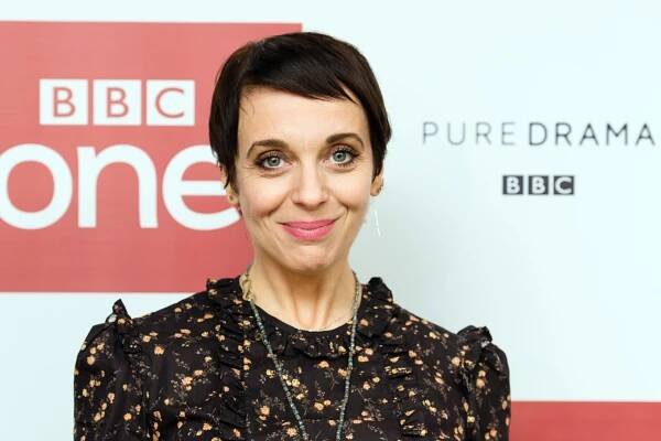 LONDON, ENGLAND - DECEMBER 19: Amanda Abbington attends a screening of the Sherlock 2016 Christmas Special at Ham Yard Hotel on December 19, 2016 in London, England.