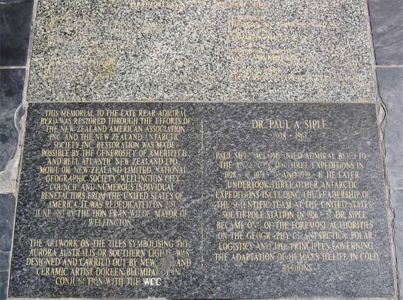 Paul Siple memorial