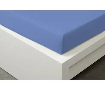 Prostěradlo Tibex Prostěradlo TENCEL™ Lyocell - MODRÁ (2. jakost) modrá 90-100 x 200-220 cm