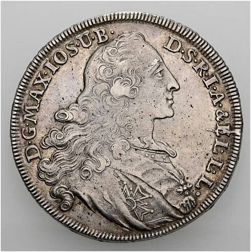 Tolar 1771, Maxmilián III. Josef, Mnichov.