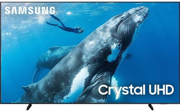 Samsung uvedl levnou 98" televizi Crystal UHD DU9000