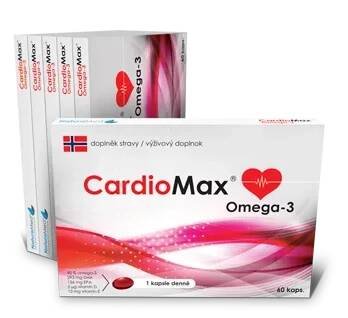NaturaMed CardioMax 360 kapslí - roční balení