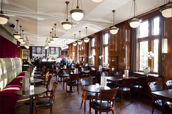 Grand Hotel Amrath Amsterdam Exteriér fotografie The interior of the restaurant