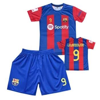 Numberoplus Premium dětský fotbalový dres komplet FC Barcelona - Lewandowski 9 Velikost: 16 let (vel.166-172)