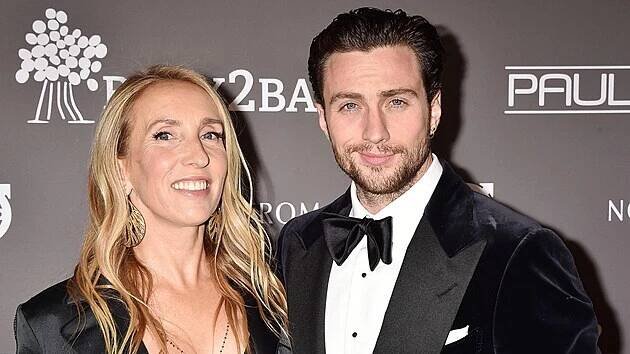 Sam Taylor-Johnsonová a její manžel Aaron Taylor-Johnson (Culver City, 10. listopadu 2018)