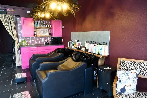 Image hair washing stations