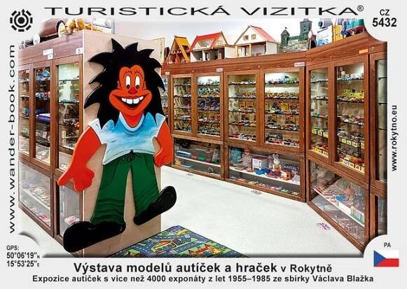 Výstava modelů autíček a hraček v Rokytně