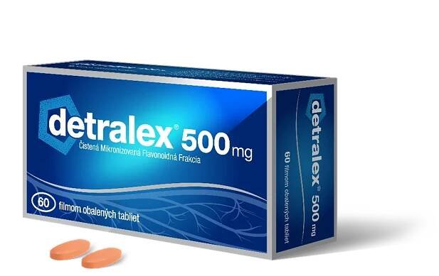 DETRALEX® 500mg 1×60 tbl, liek na vnútorné použitie