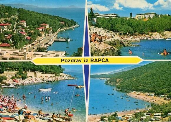 CHORVATSKO - RABAC - Pohlednice