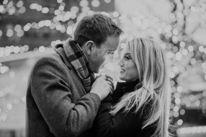 A detroit winter engagement session – Abby Rose Photo